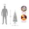 4.5ft. Unlit Acacia Pencil Slim Flocked Artificial Christmas Tree